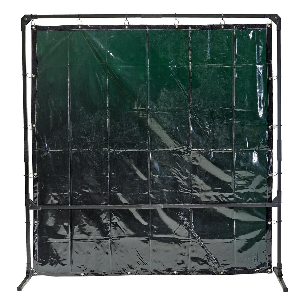 Draper Welding Curtain with Metal Frame, 6' x 6' - Image 2