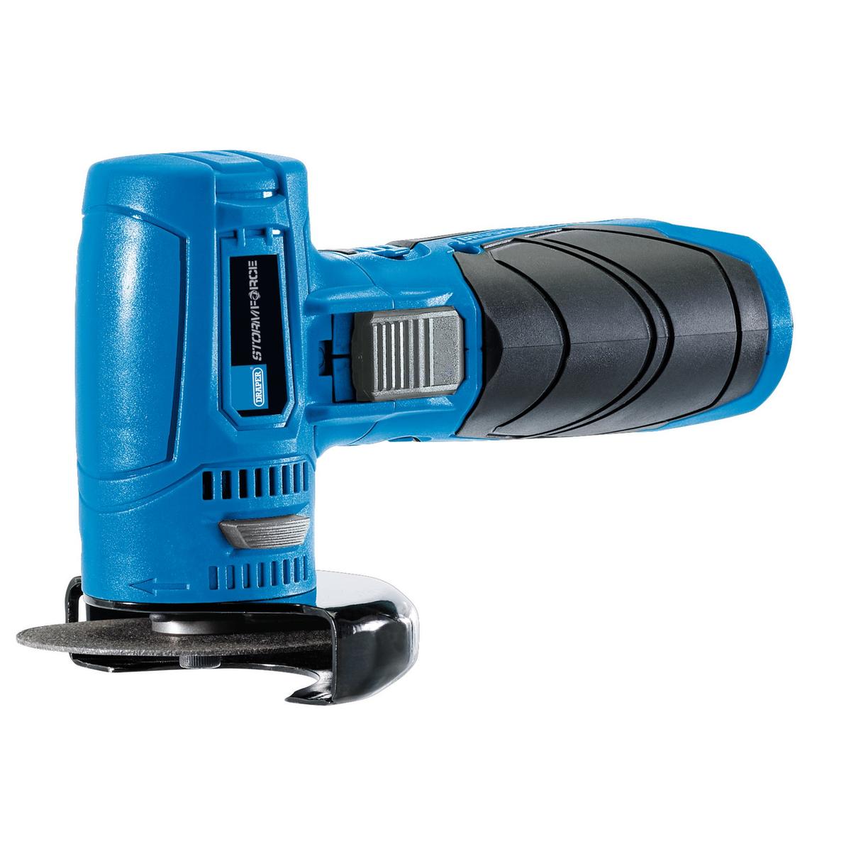 Draper Storm Force 10.8V Power Interchange Brushless Angle Grinder/Cut Off Tool (Sold Bare) - Image 1