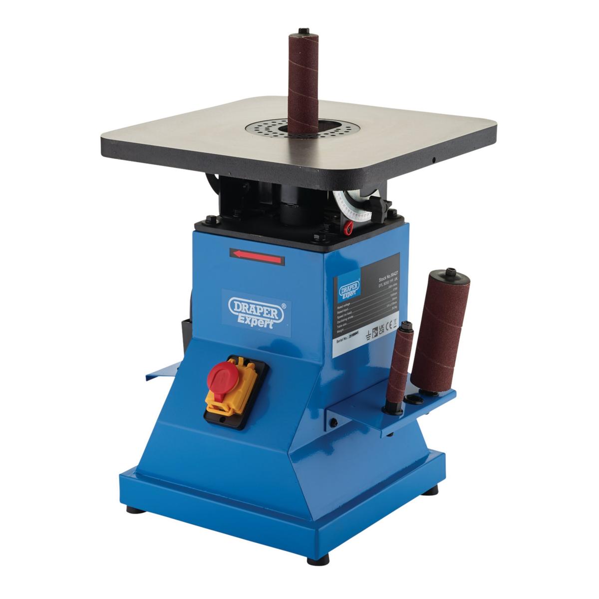 Draper Expert 230V Oscillating Spindle Sander, 370W - Image 1