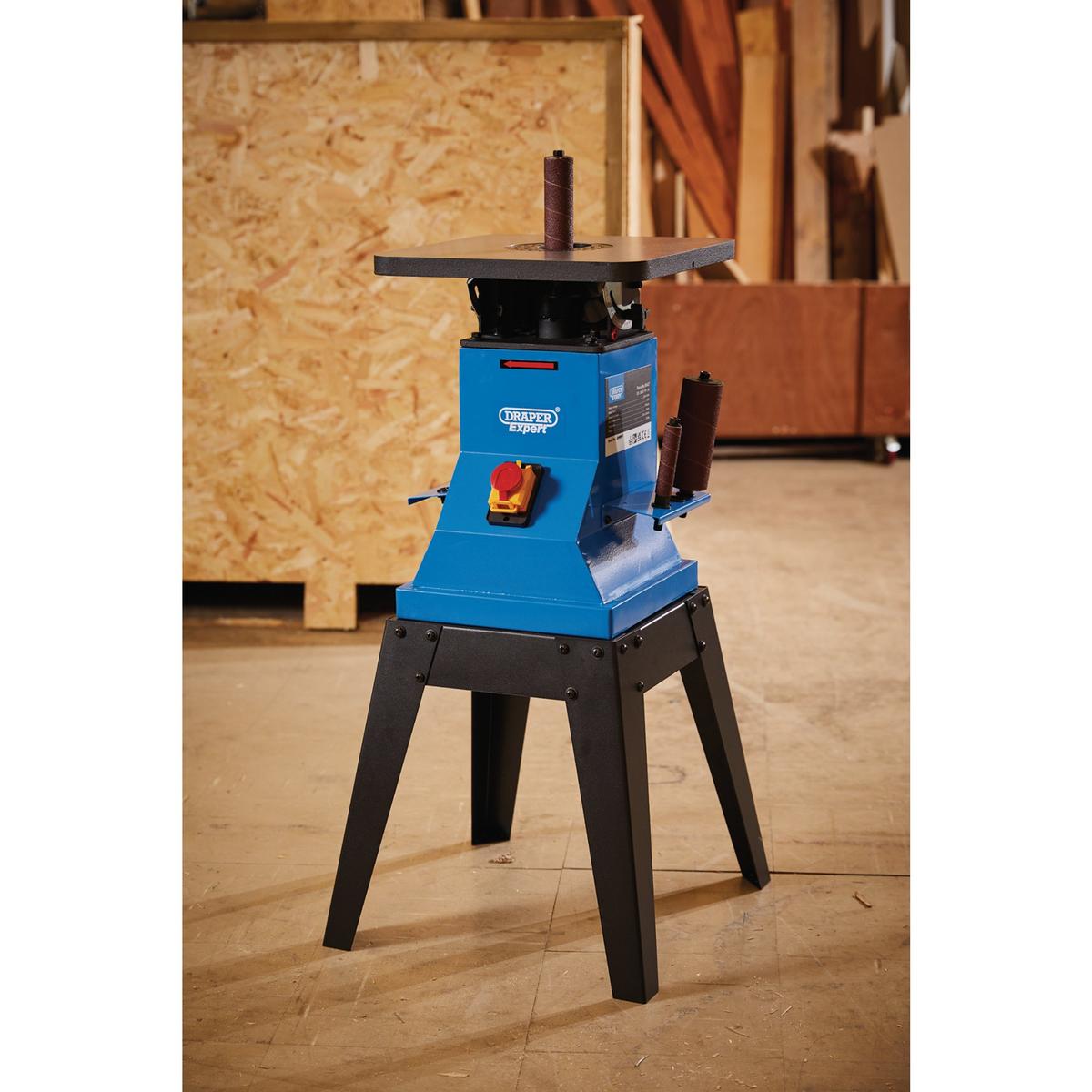 Draper Expert 230V Oscillating Spindle Sander, 370W - Image 4