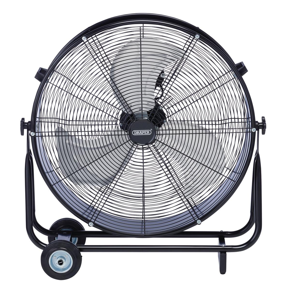 Draper 230V Drum Fan, 24"/610mm, 120W - Image 2