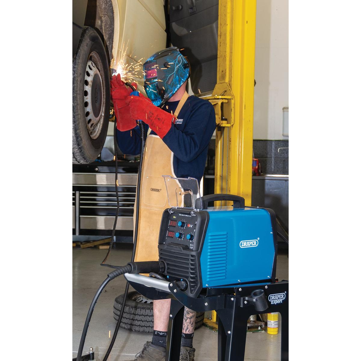 Draper Gas/Gasless MIG Inverter Multi-Welder, 200A - Image 2