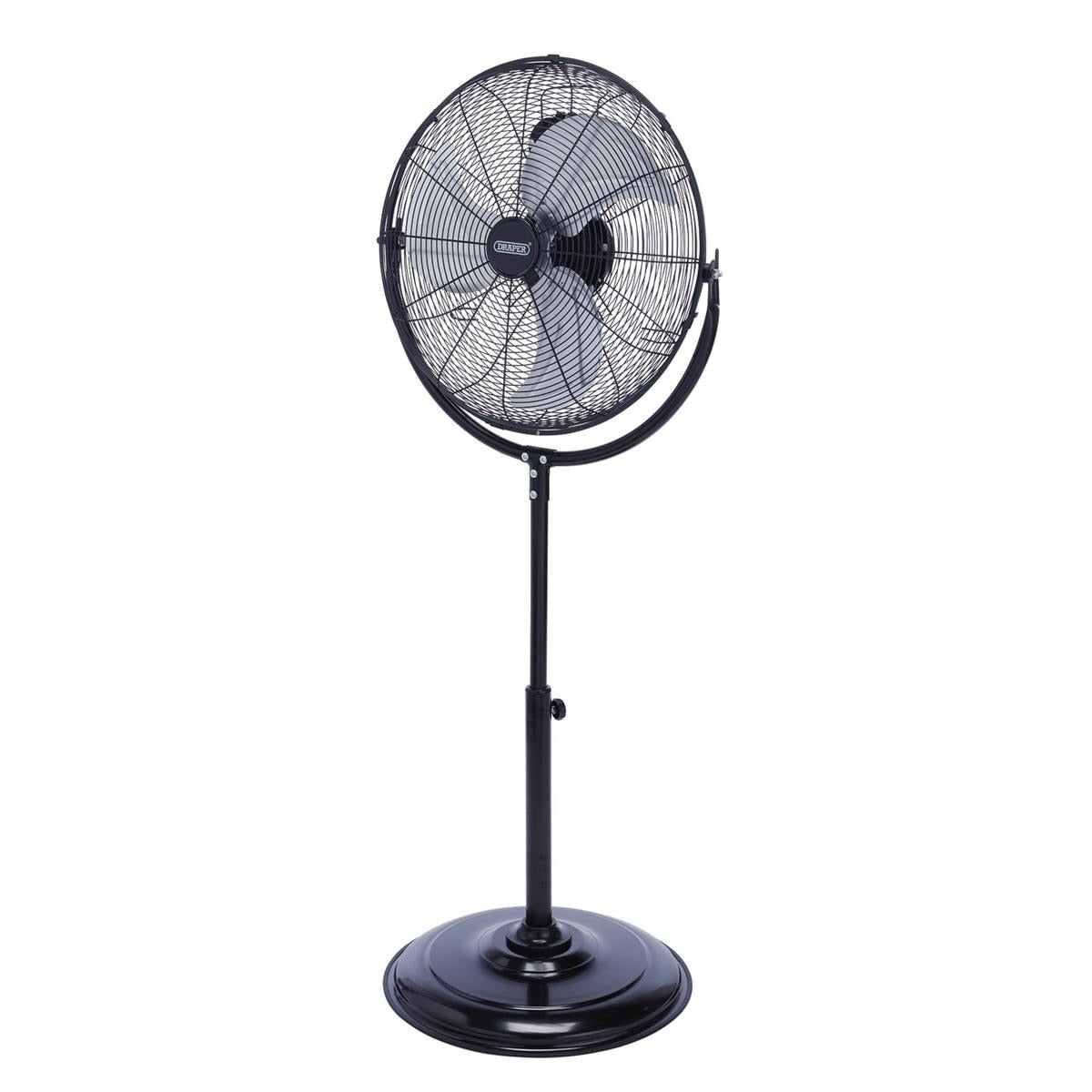 Draper 230V Pedestal Fan, 18"/450mm, 120W - Image 1