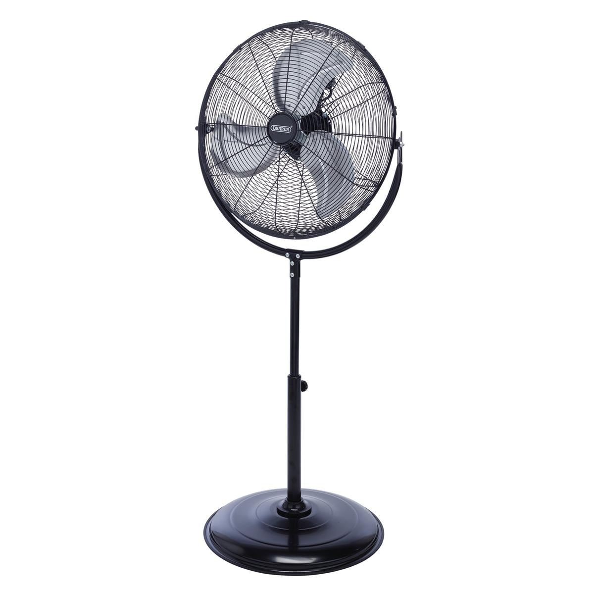 Draper 230V Pedestal Fan, 20"/500mm, 120W - Image 1