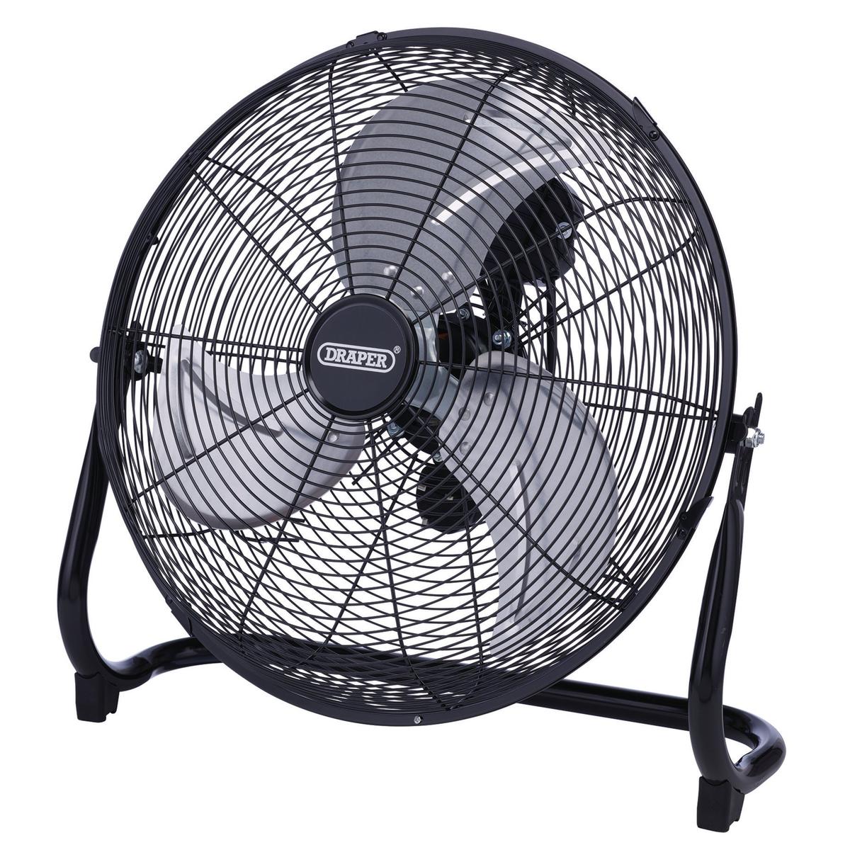 Draper 230V Floor Fan, 16"/400mm, 100W - Image 1