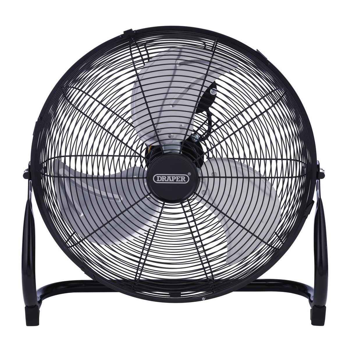 Draper 230V Floor Fan, 16"/400mm, 100W - Image 2