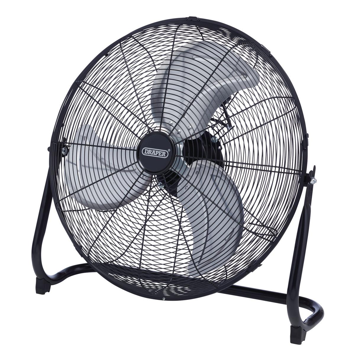 Draper 230V Floor Fan, 20"/500mm, 120W - Image 1