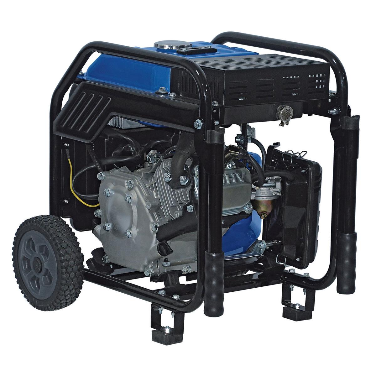 Draper Petrol Open Frame Inverter Generator with Wheels, 3800W - Image 2