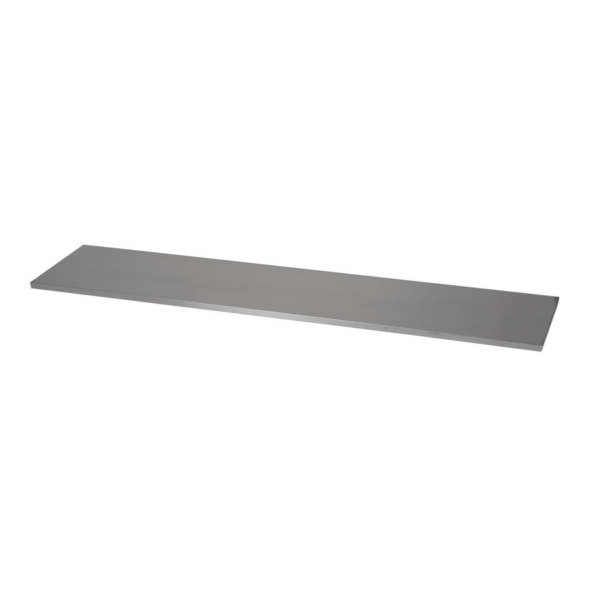 BUNKER Modular Stainless Steel Worktop, 2040mm - Image 1