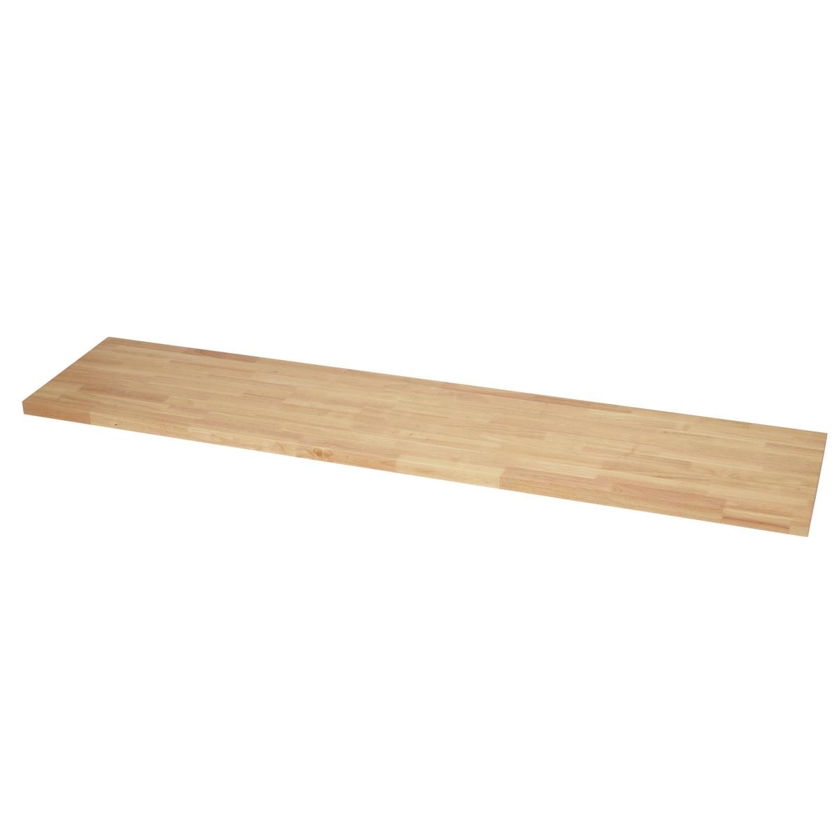 BUNKER Modular Hardwood Worktop, 2040mm - Image 1