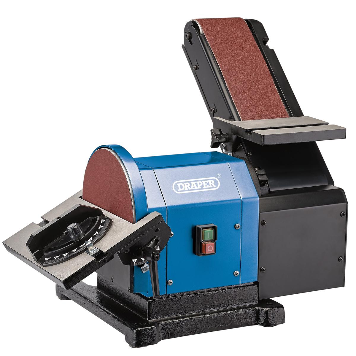 Draper 230V Belt, 100mm and Disc Sander, 200mm, 500W - Image 1