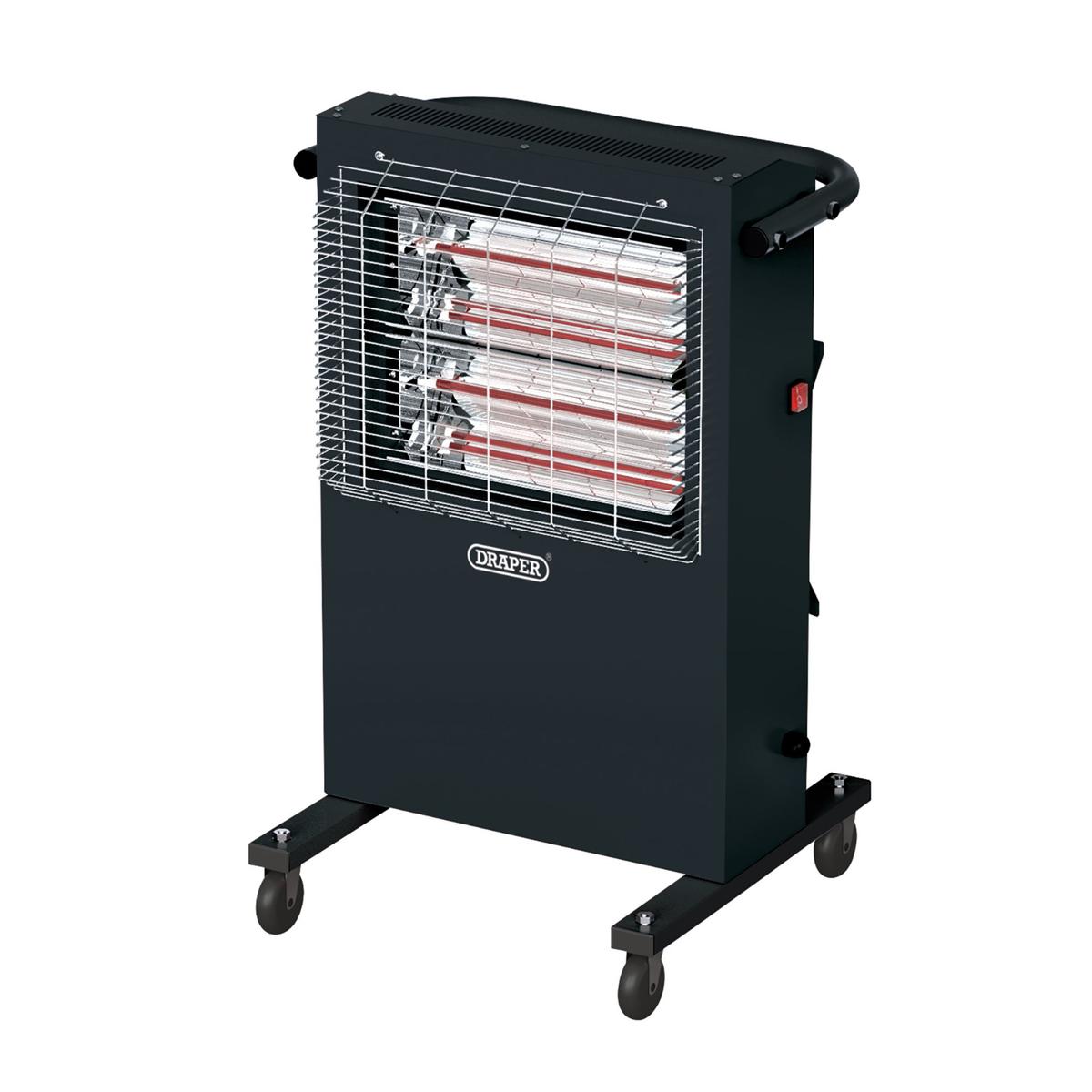 Draper 230V Infrared Cabinet Heater, 2.8kW, 9553 BTU - Image 1