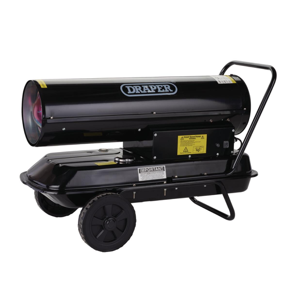 Draper 230V Diesel and Kerosene Space Heater, 102,300 BTU/30kW - Image 1