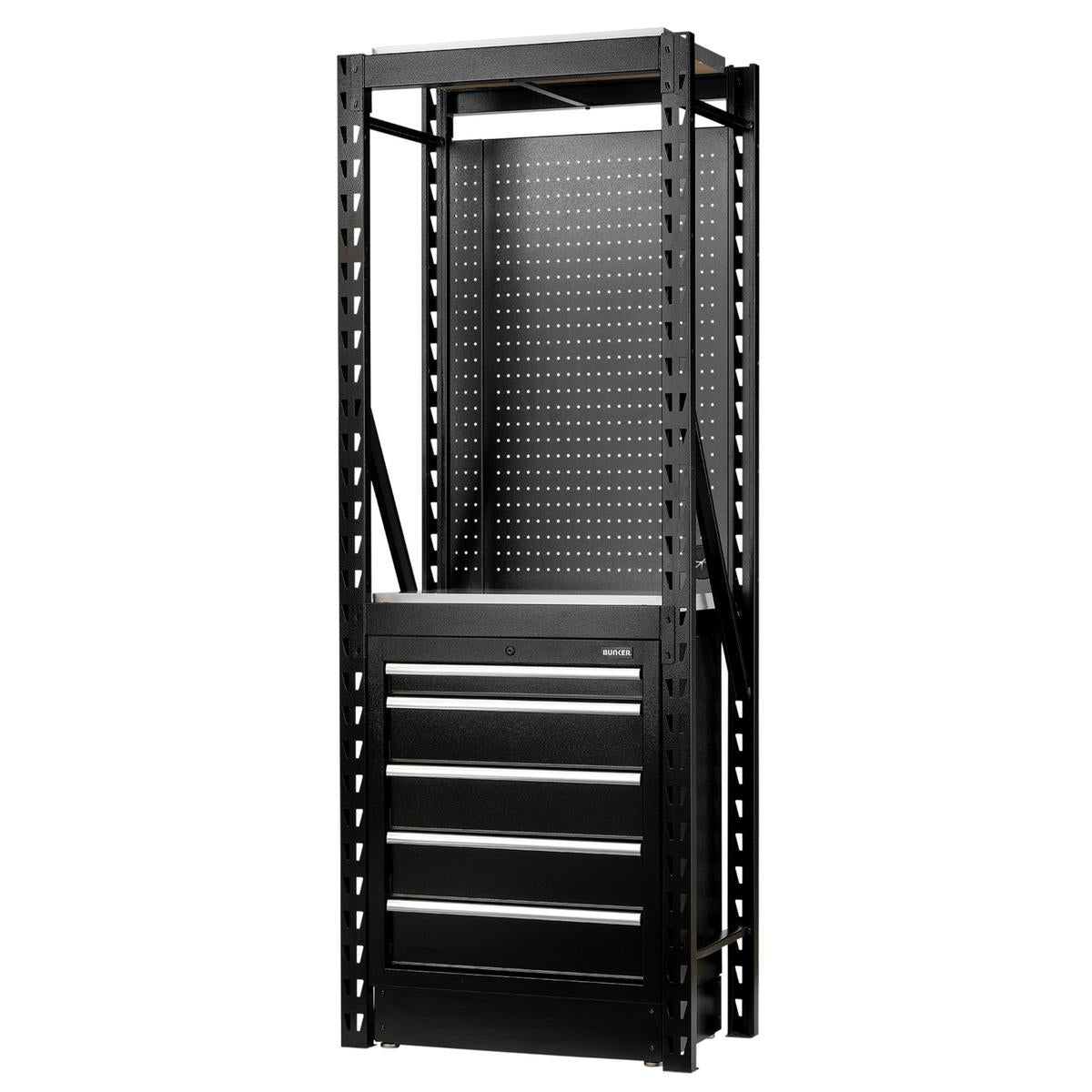 BUNKER 13 Piece Modular Storage Combo 2 Tier Racking  750mm - Image 1