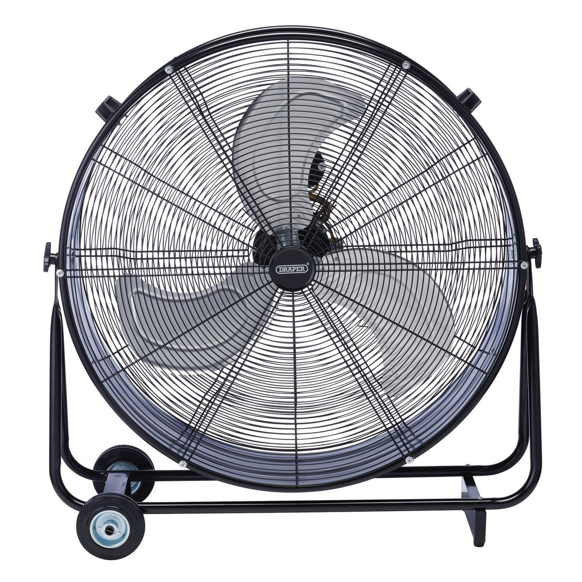 Draper 110V Drum Fan, 30"/760mm, 125W - Image 2