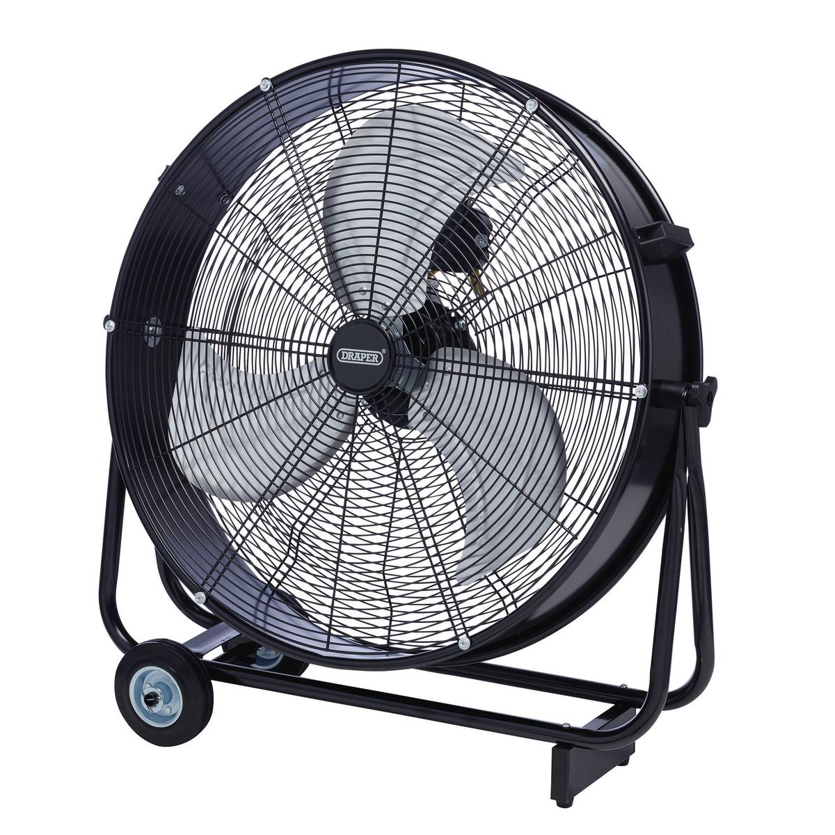 Draper 110V Drum Fan, 24"/610mm, 125W - Image 1