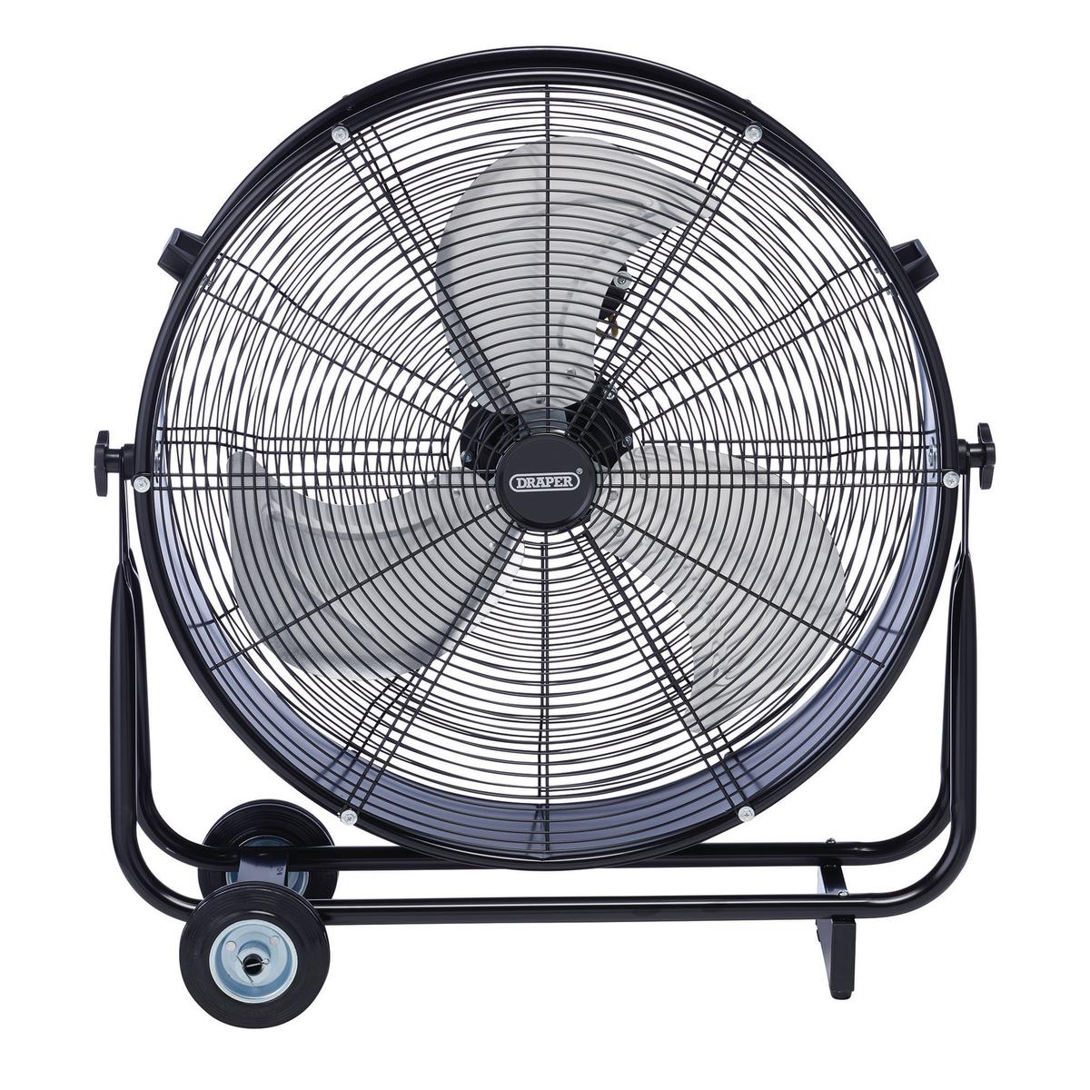 Draper 110V Drum Fan, 24"/610mm, 125W - Image 2