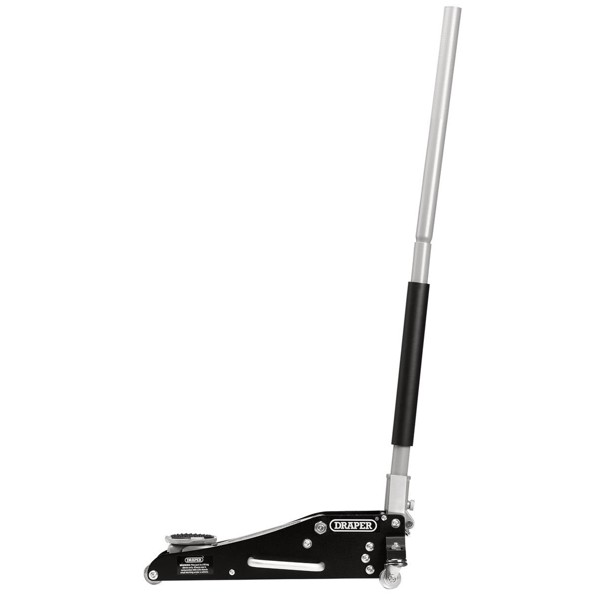 Draper Aluminium and Steel Racing Trolley Jack, 1.5 Tonne - Image 2