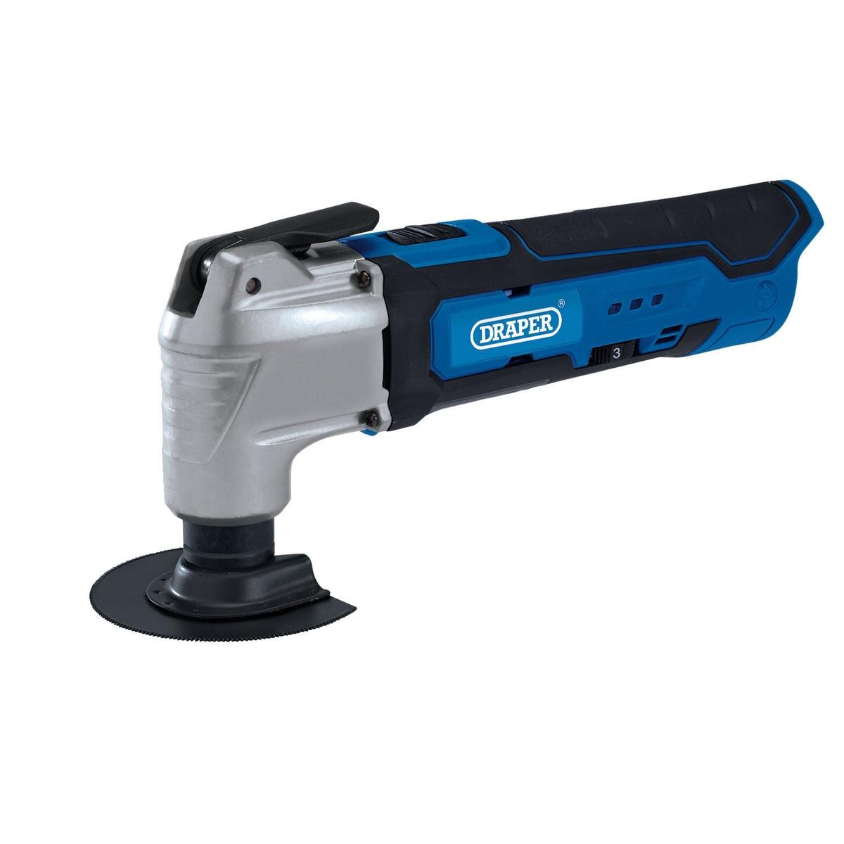 Draper 12V Oscillating Multi-Tool (33 Piece), 1 x Battery, 1.5Ah, 1 x Fast Charger - Image 2