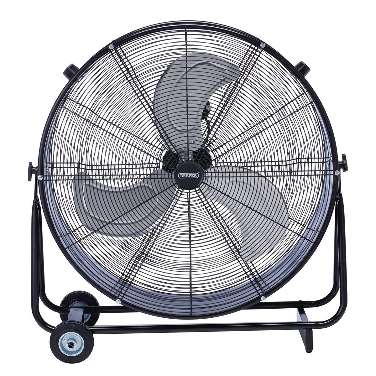 Draper 230V Drum Fan, 30"/760mm, 125W - Image 2