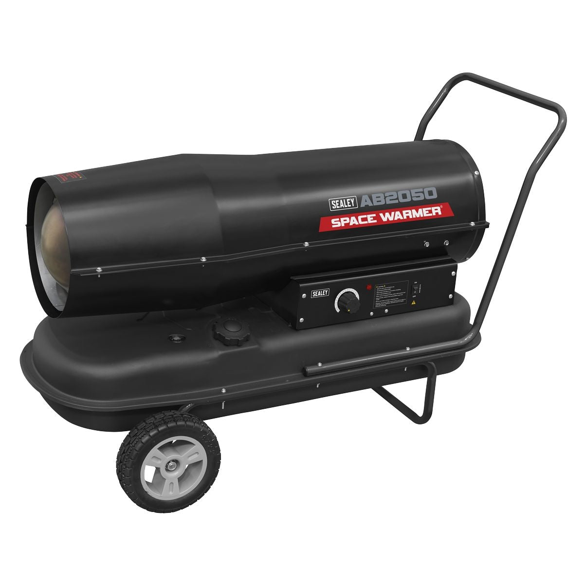 Sealey Space Warmer Kerosene/Diesel Heater with Wheels 205,000Btu/hr - Image 1