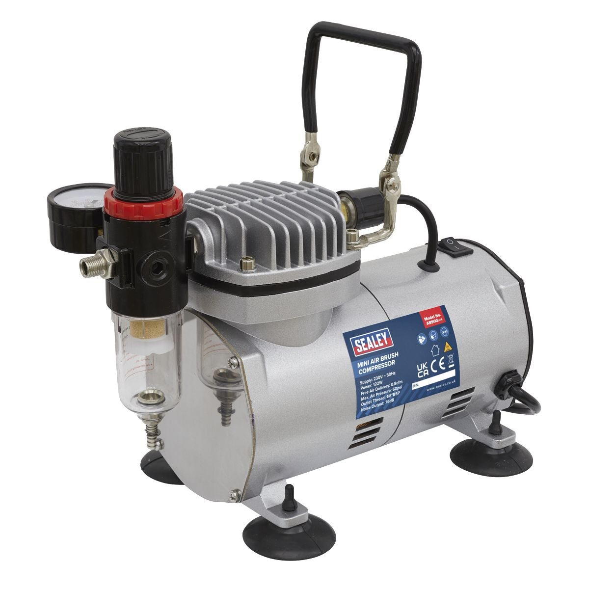 Sealey Mini Air Brush Compressor - Image 1