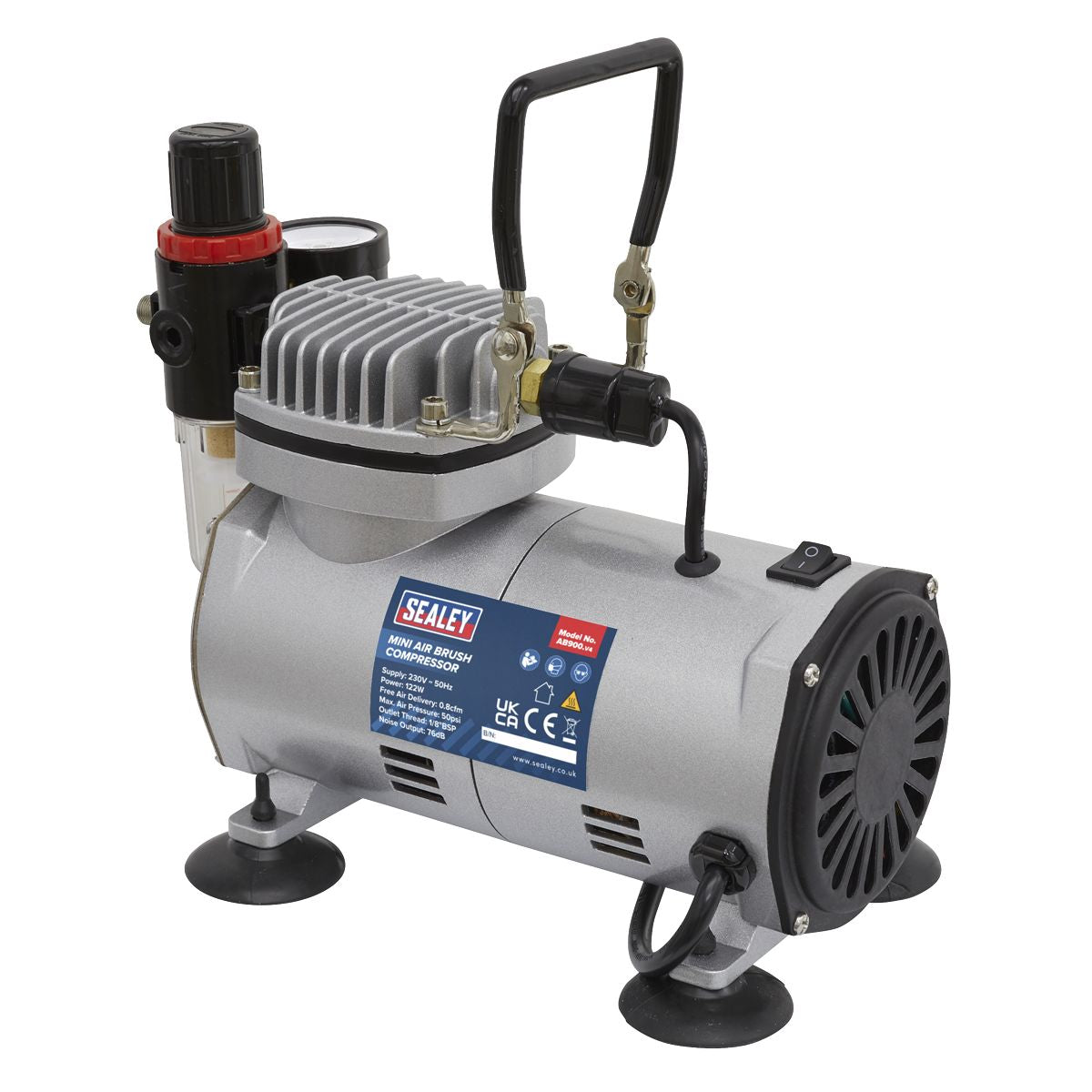 Sealey Mini Air Brush Compressor - Image 2