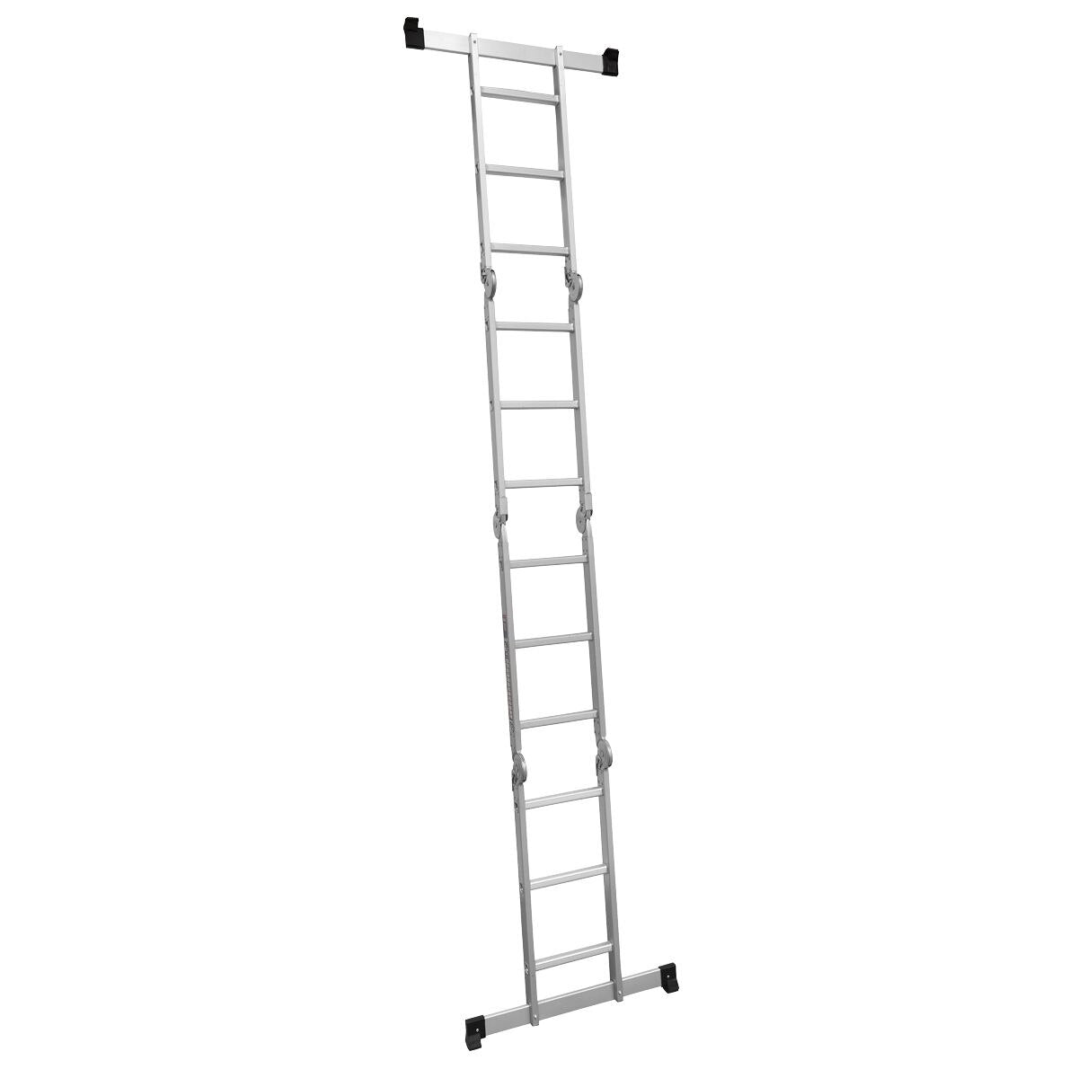 Sealey Folding Platform Ladder 4-Way Aluminium - BS EN 131 - Image 6