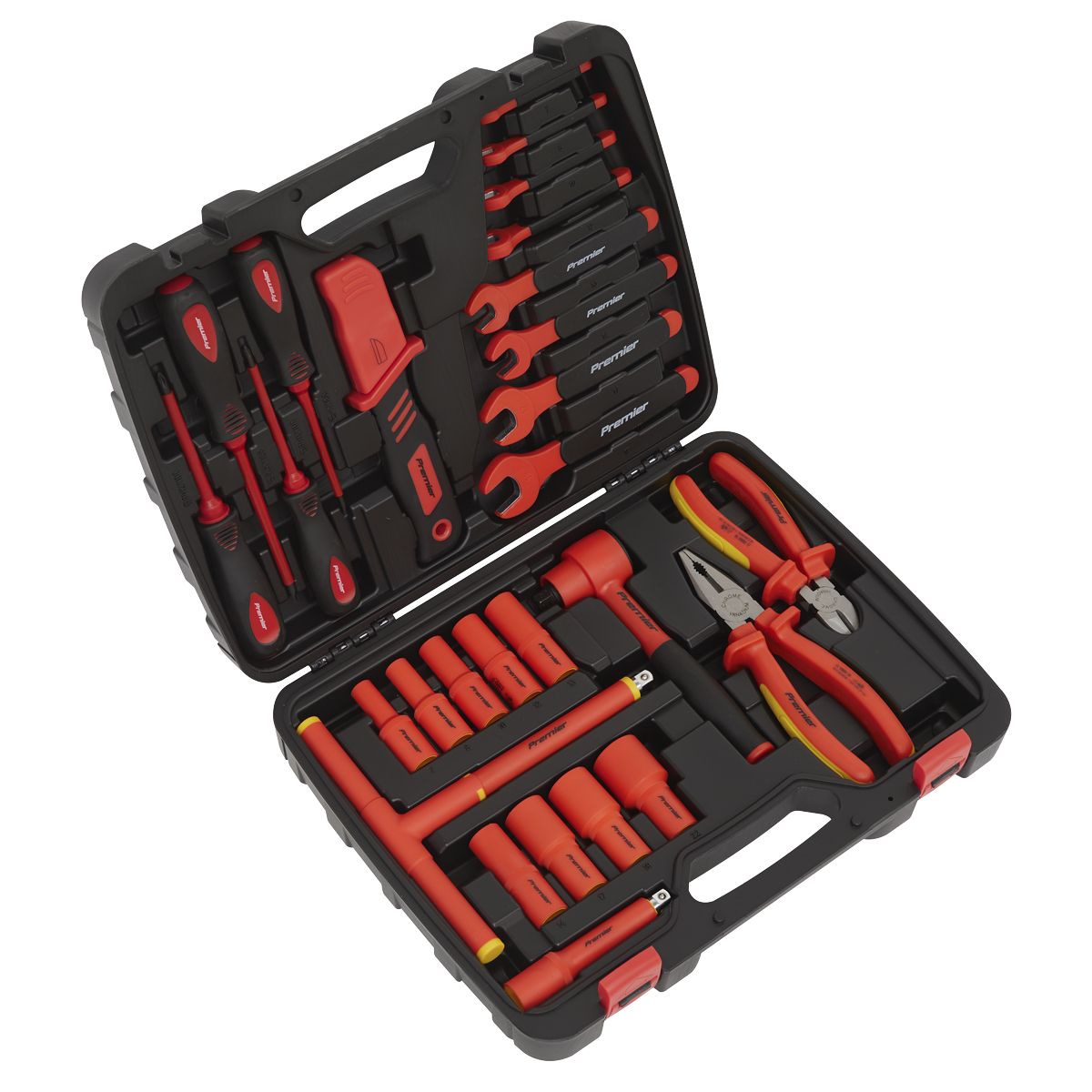 Sealey Premier Insulated Tool Kit 1000V 27pc - VDE Approved - Image 1