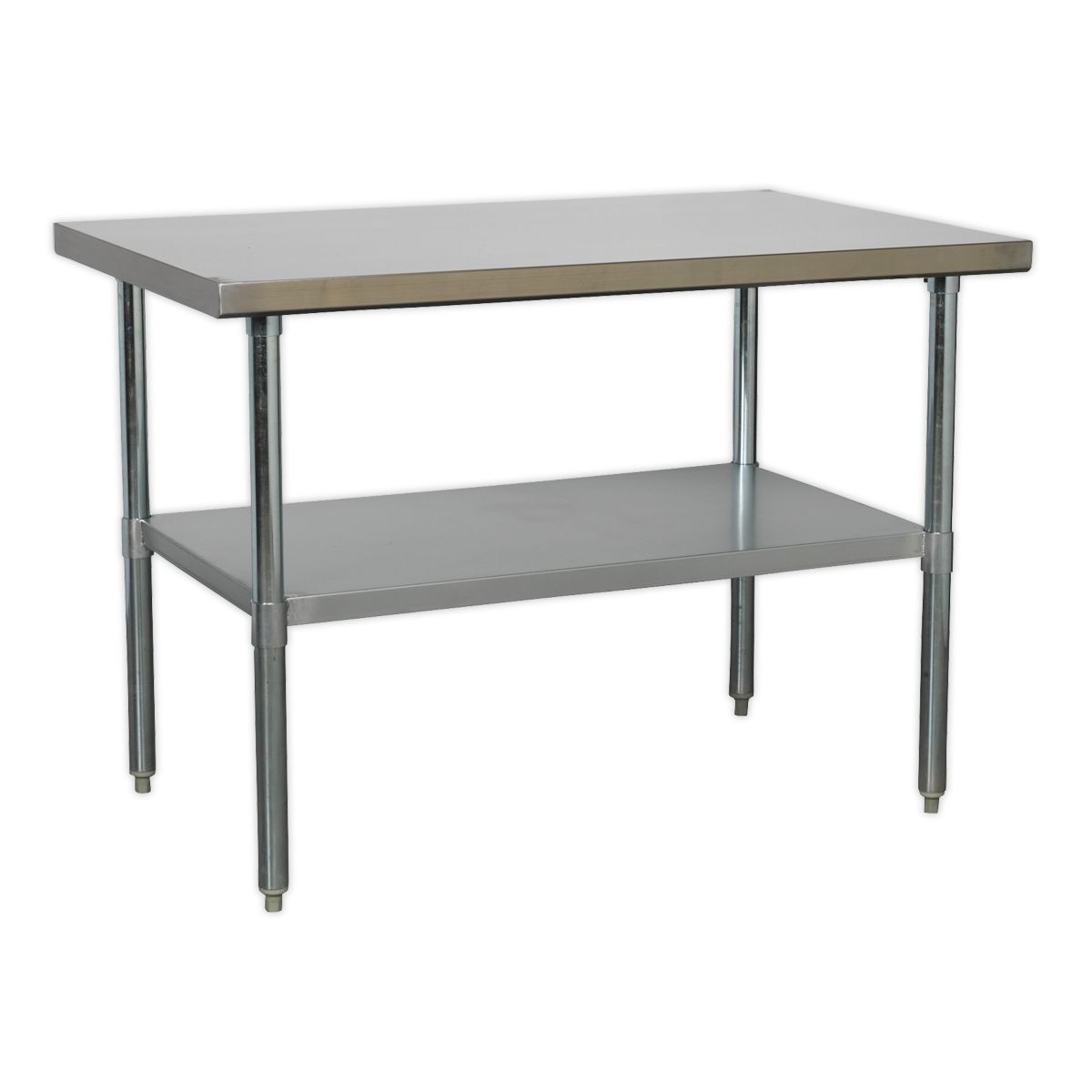 Sealey Stainless Steel Workbench 1.2m - Image 1