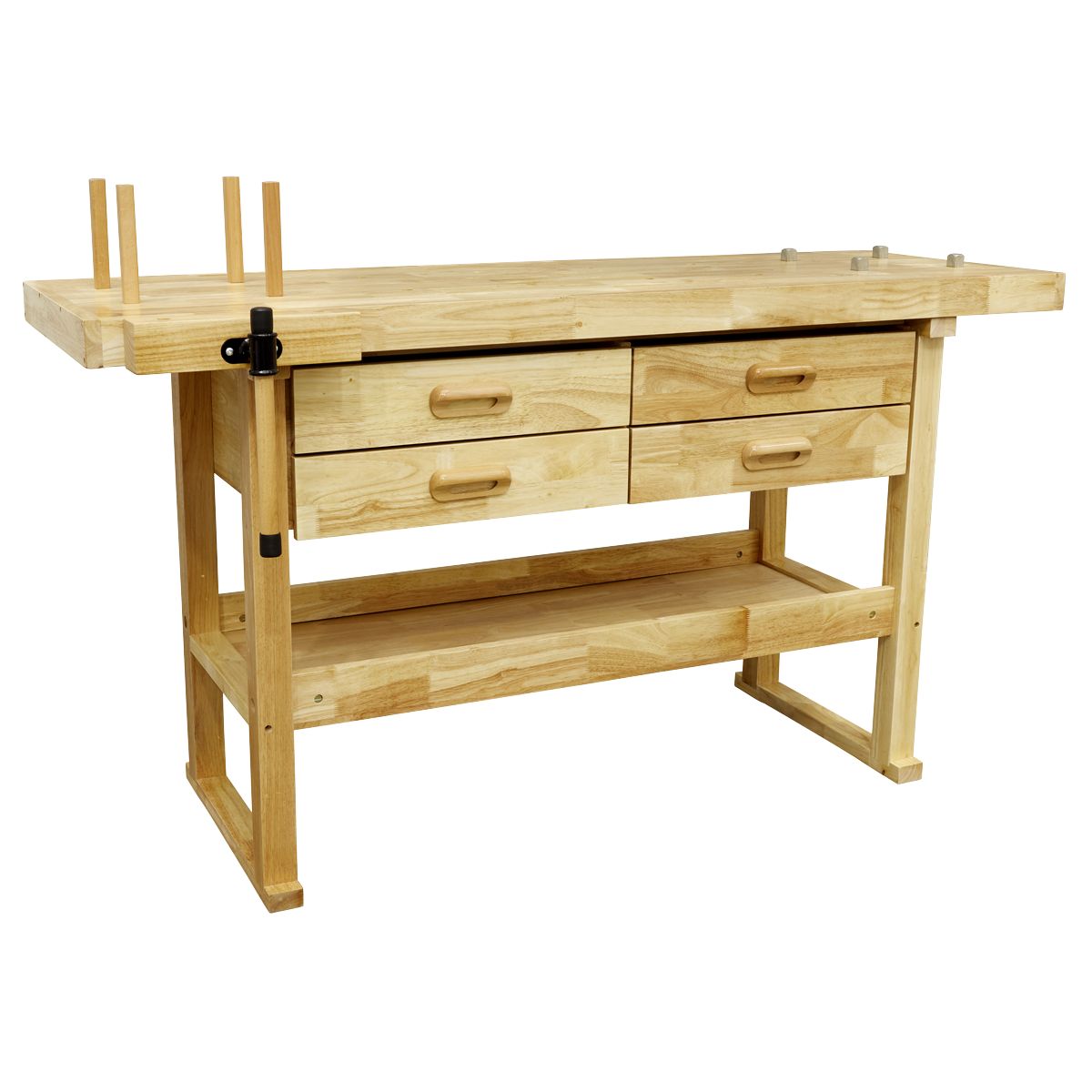 Sealey Woodworking Bench with 4 Drawers - Image 2