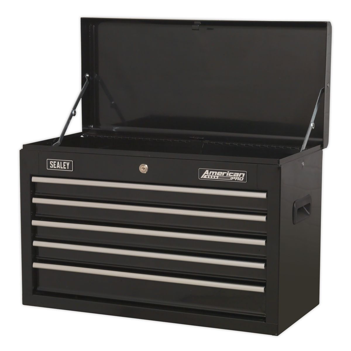 Sealey American PRO Topchest 5 Drawer - Black - Image 3