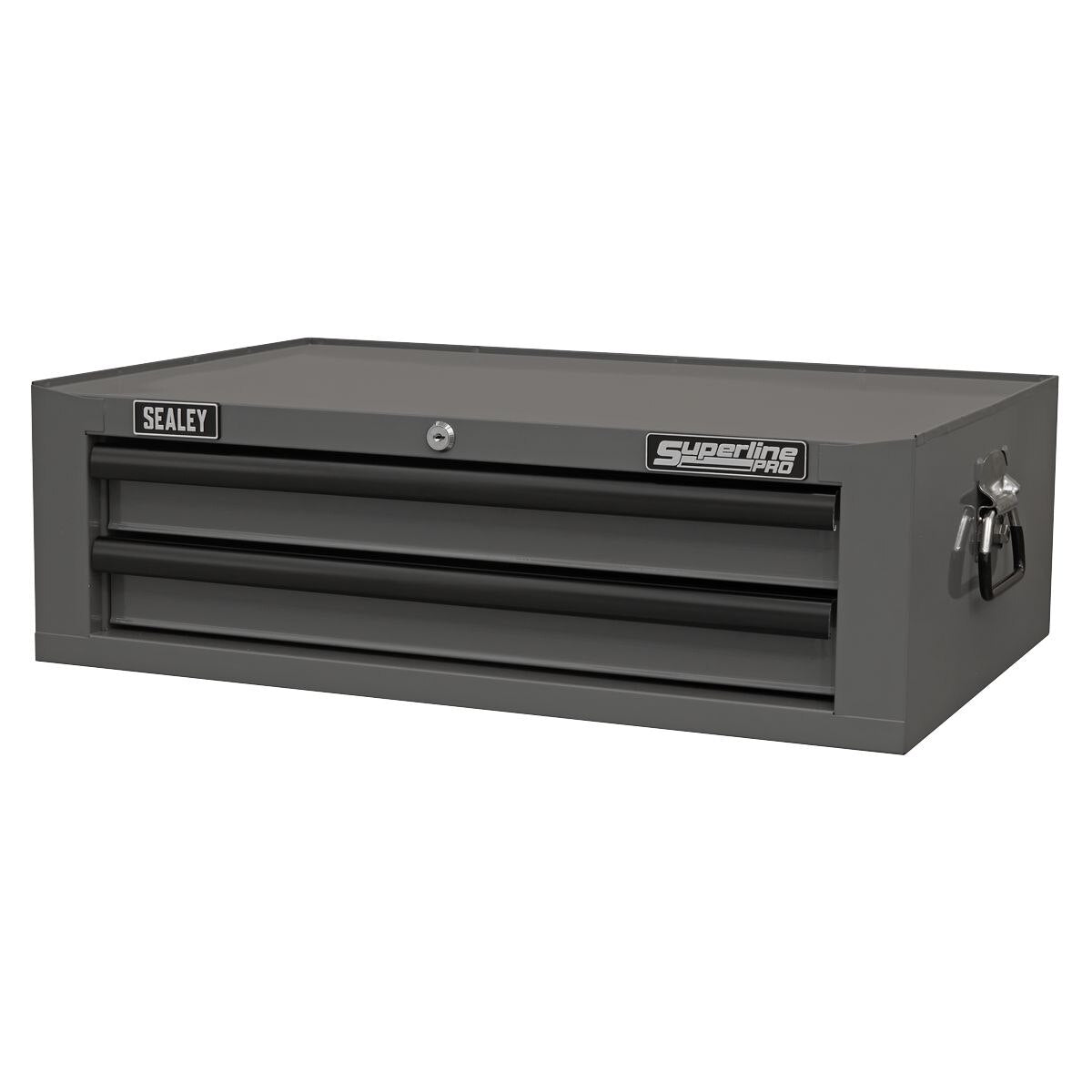 Sealey Superline PRO Mid-Box Tool Chest 2 Drawer - Grey/Black - Image 8