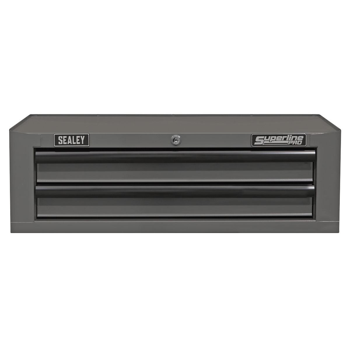 Sealey Superline PRO Mid-Box Tool Chest 2 Drawer - Grey/Black - Image 10