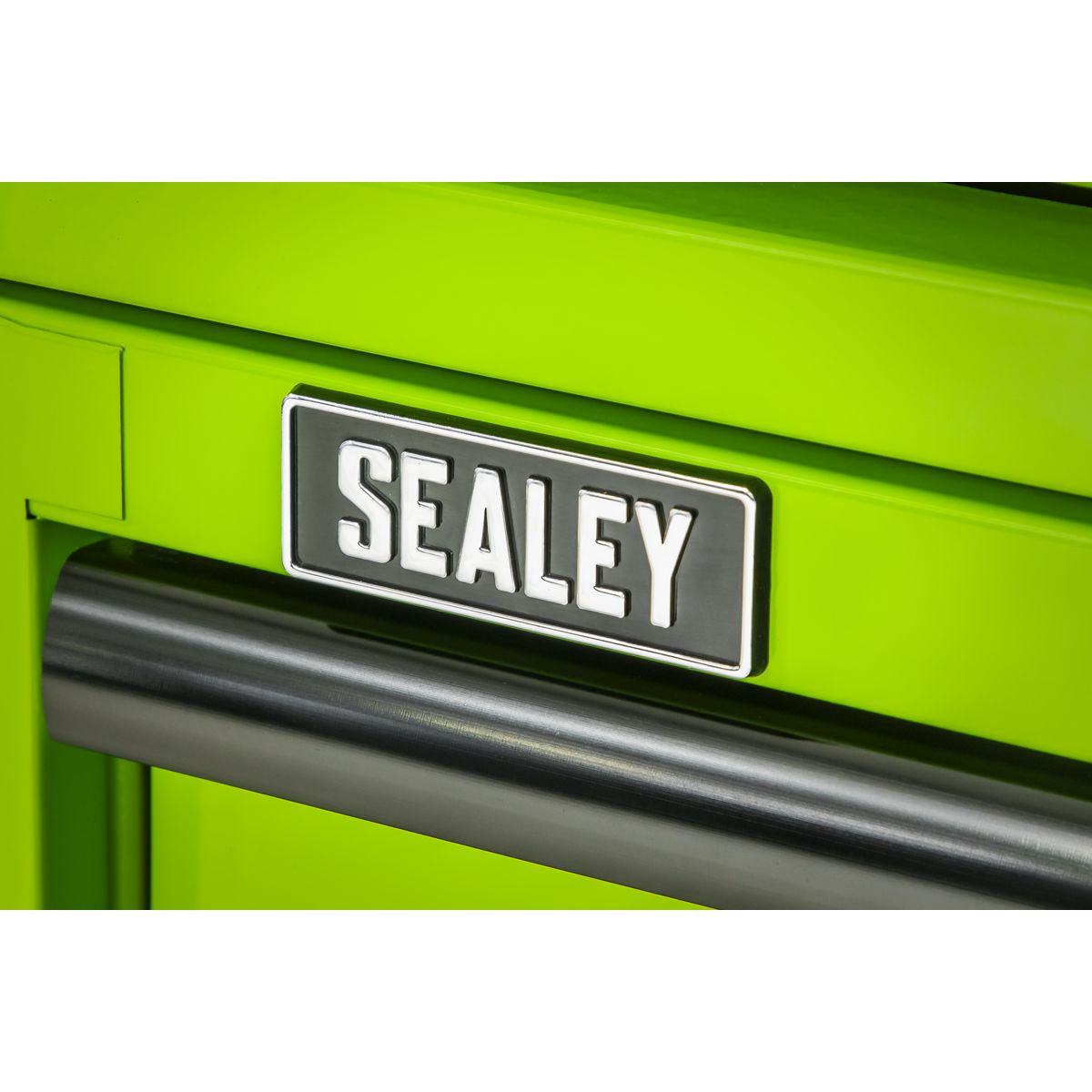 Sealey Superline PRO Mid-Box Tool Chest 2 Drawer - Green/Black - Image 5