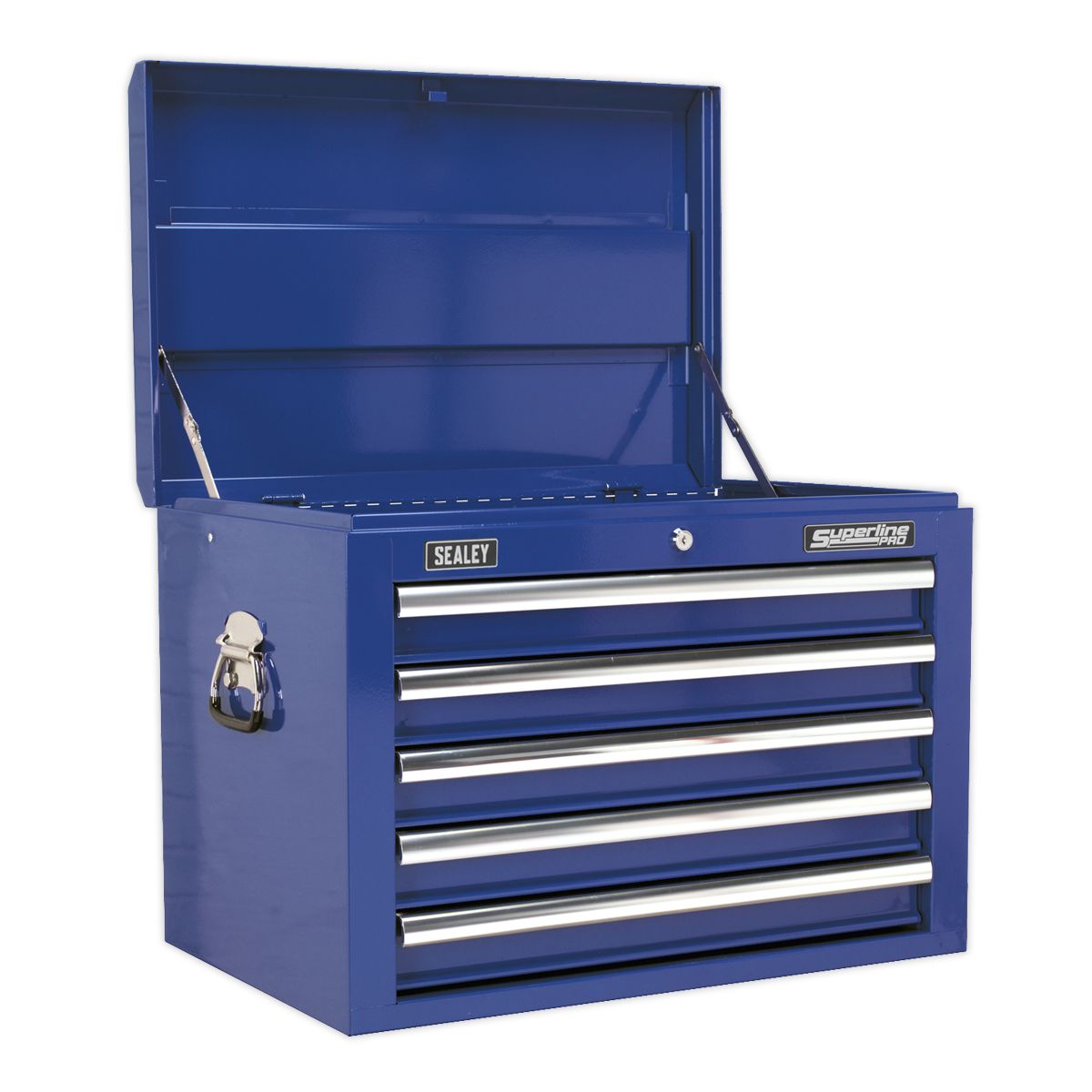 Sealey Superline PRO Topchest 5 Drawer - Blue - Image 1