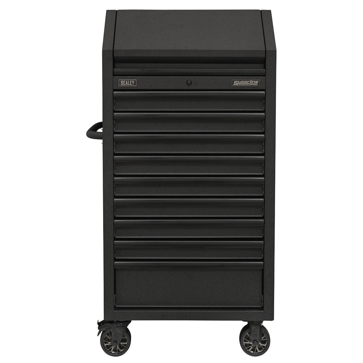 Sealey Superline PRO Black Edition Tower Cabinet with 9 Soft Close Drawers & Power Strip 690mm - Image 7