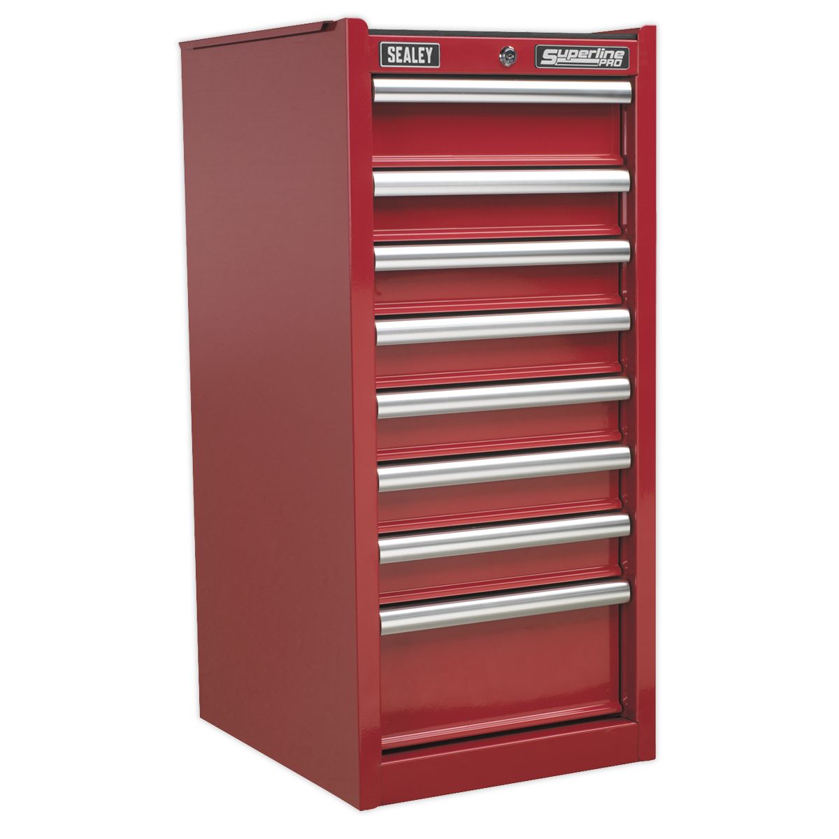 Sealey Superline PRO Hang-On Chest 8 Drawer - Red - Image 1