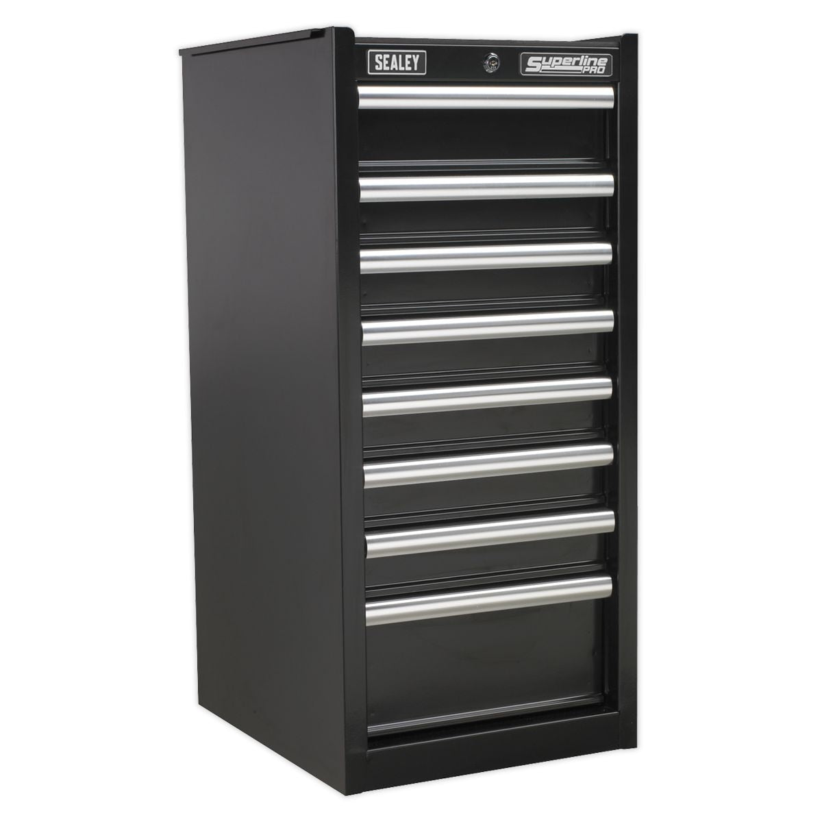 Sealey Superline PRO Hang-On Chest 8 Drawer - Black - Image 1