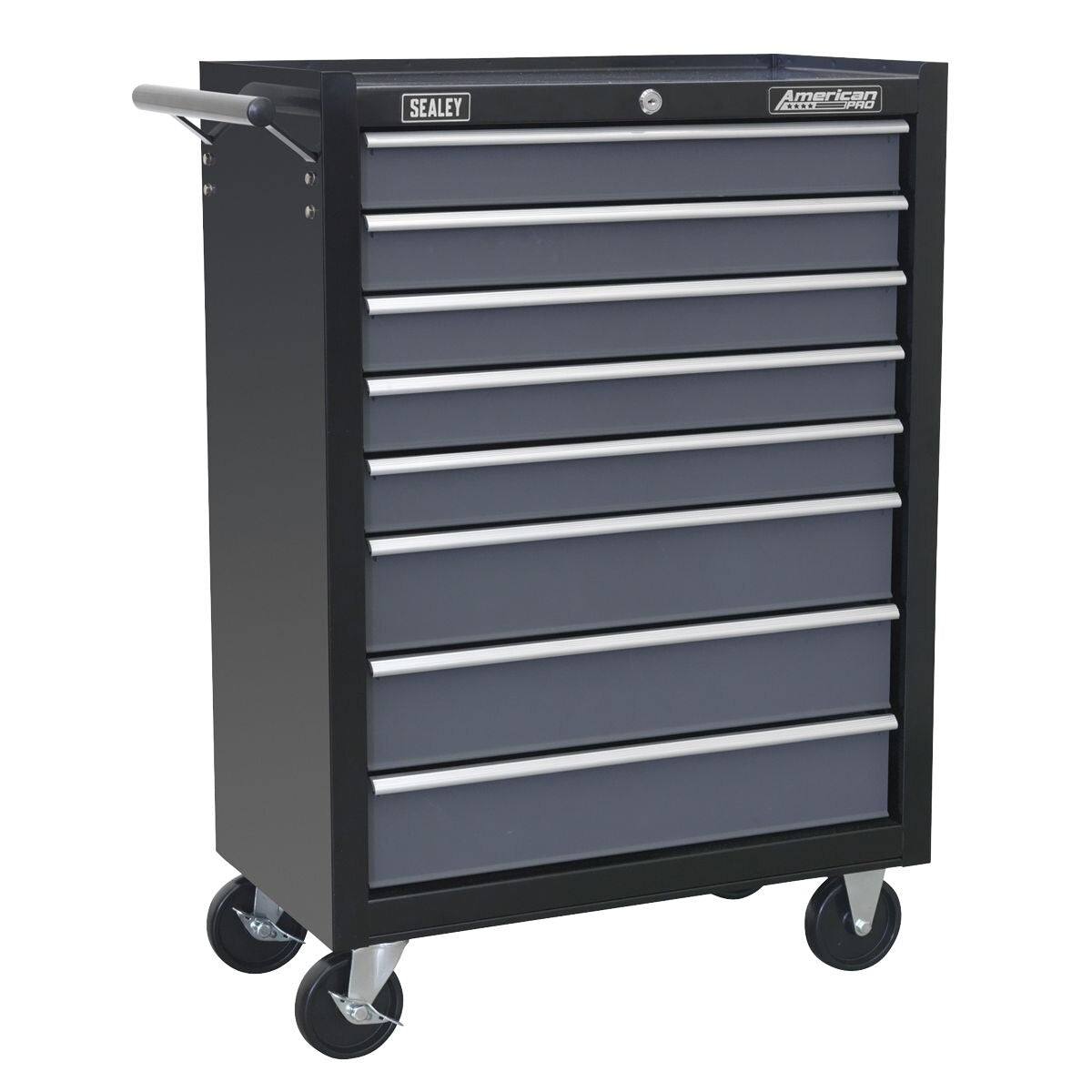 Sealey American PRO Tool Chest Combination 16 Drawer - Black/Grey - Image 9