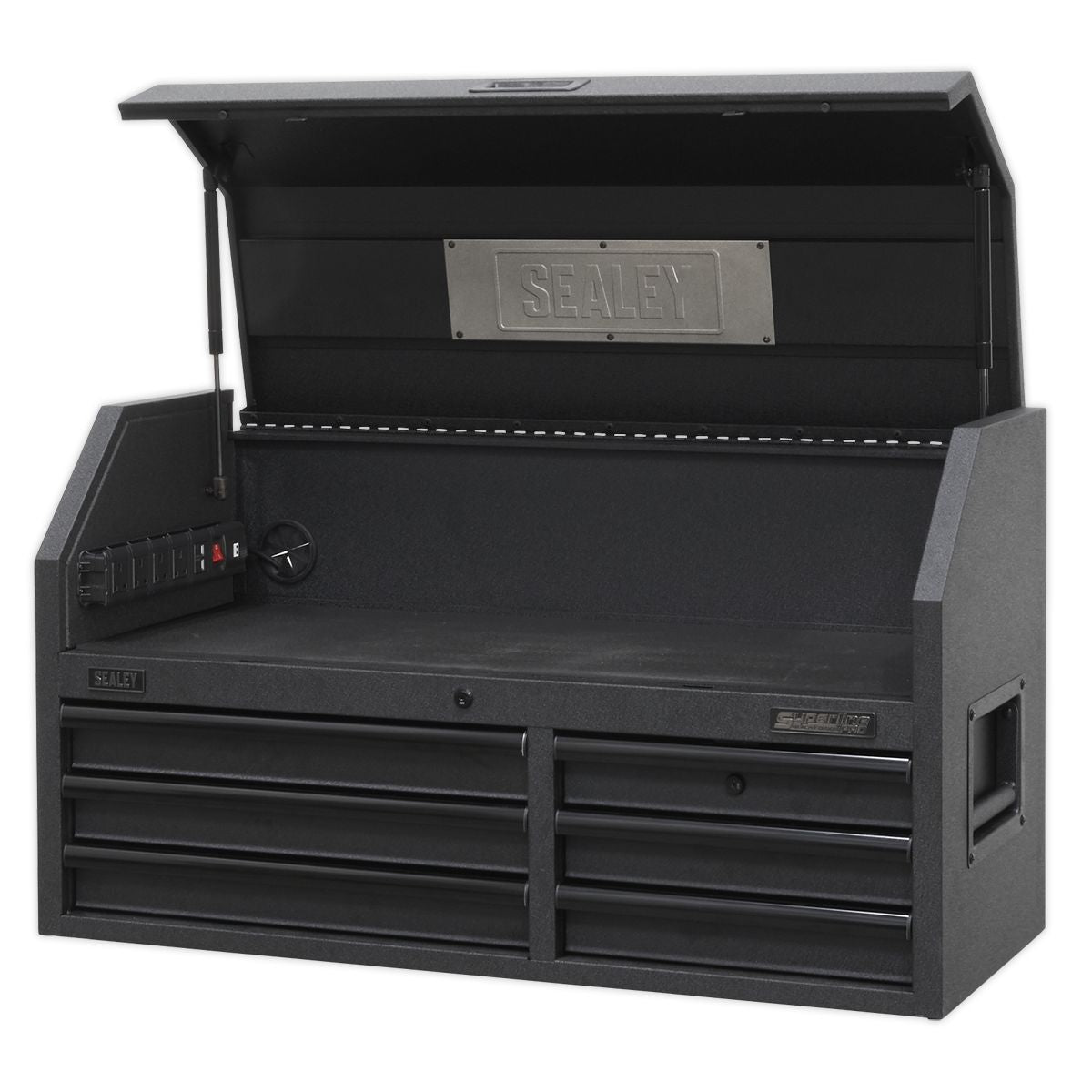 Sealey Superline PRO Black Edition Topchest with 6 Soft Close Drawers & Power Strip 1030mm - Image 4