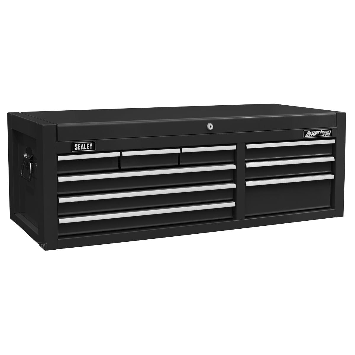 Sealey American PRO Topchest 9 Drawer - Black - Image 7