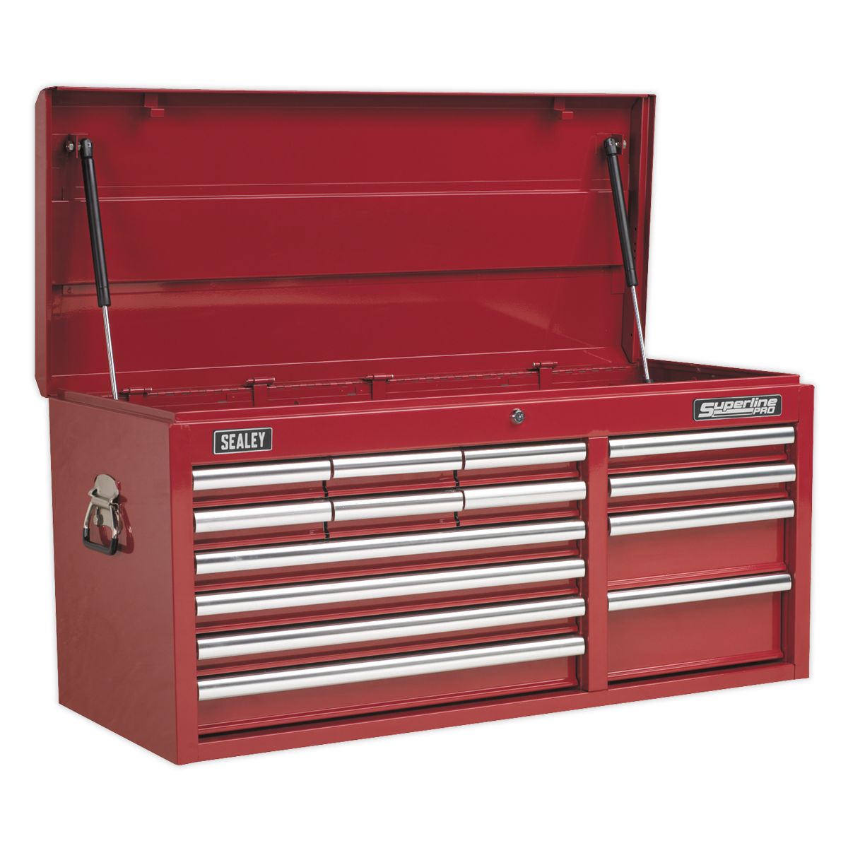 Sealey Superline PRO Heavy-Duty Topchest 14 Drawer - Red - Image 1