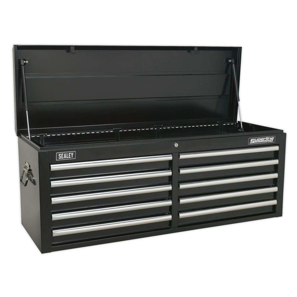 Sealey Superline PRO Topchest 10 Drawer - Black - Image 1