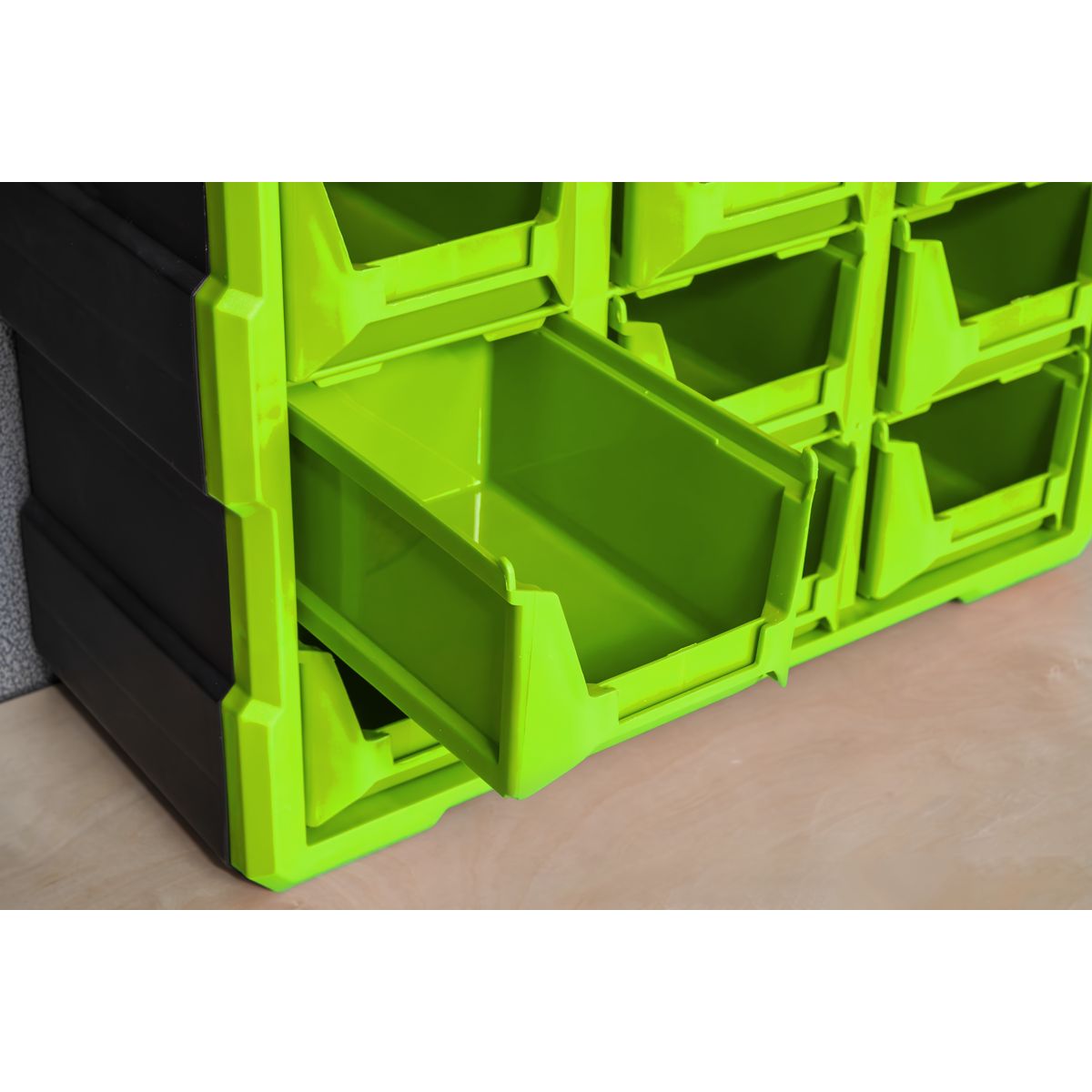 Sealey Cabinet Box 39 Drawer - Green/Black - Image 7