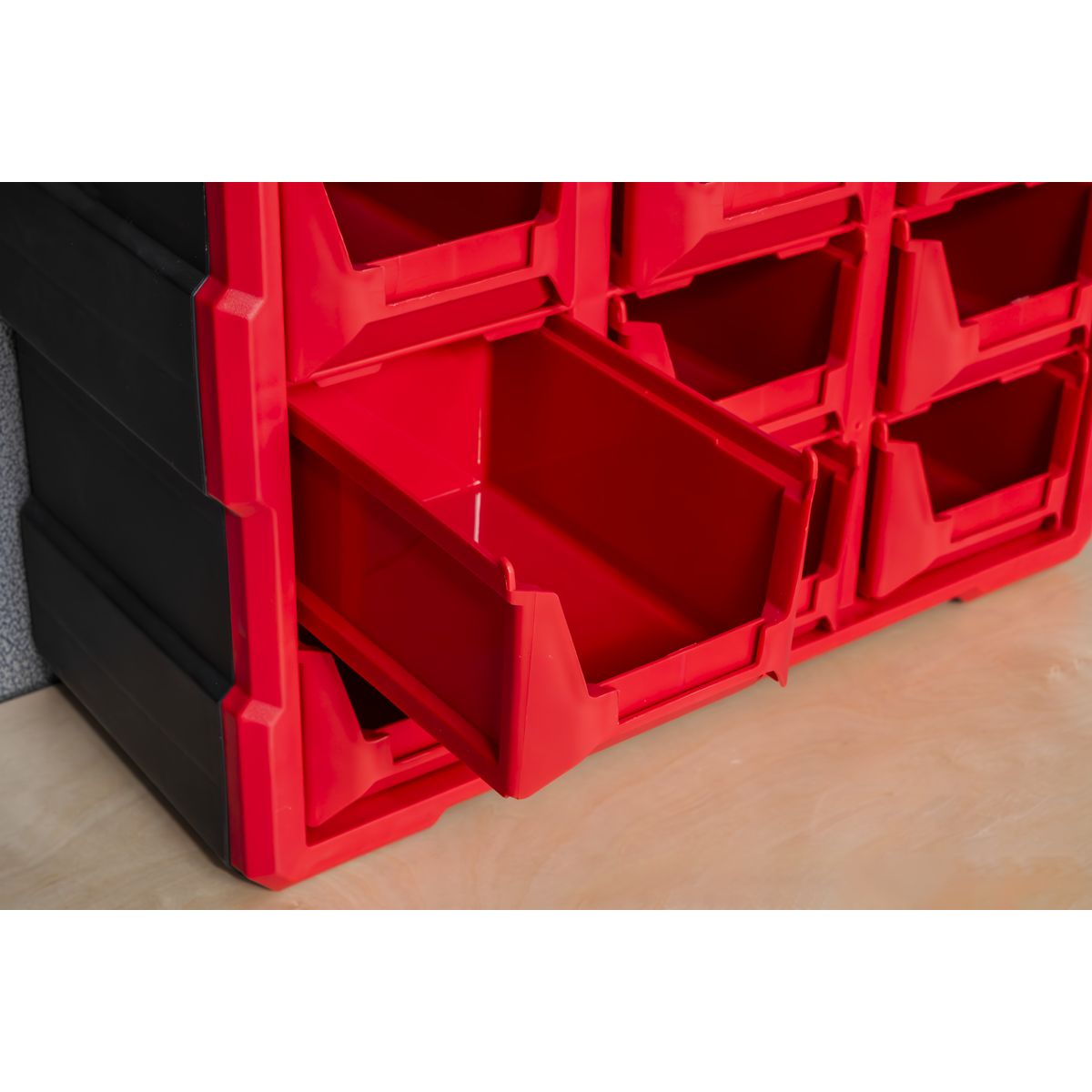 Sealey Cabinet Box 39 Drawer - Red/Black - Image 8