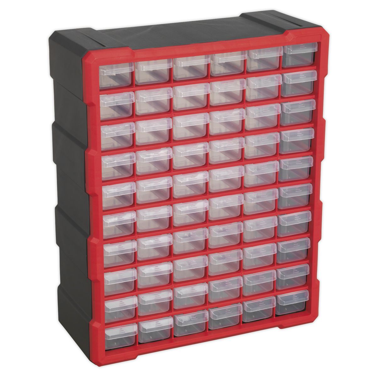 Sealey Cabinet Box 60 Drawer - Red/Black - Image 2