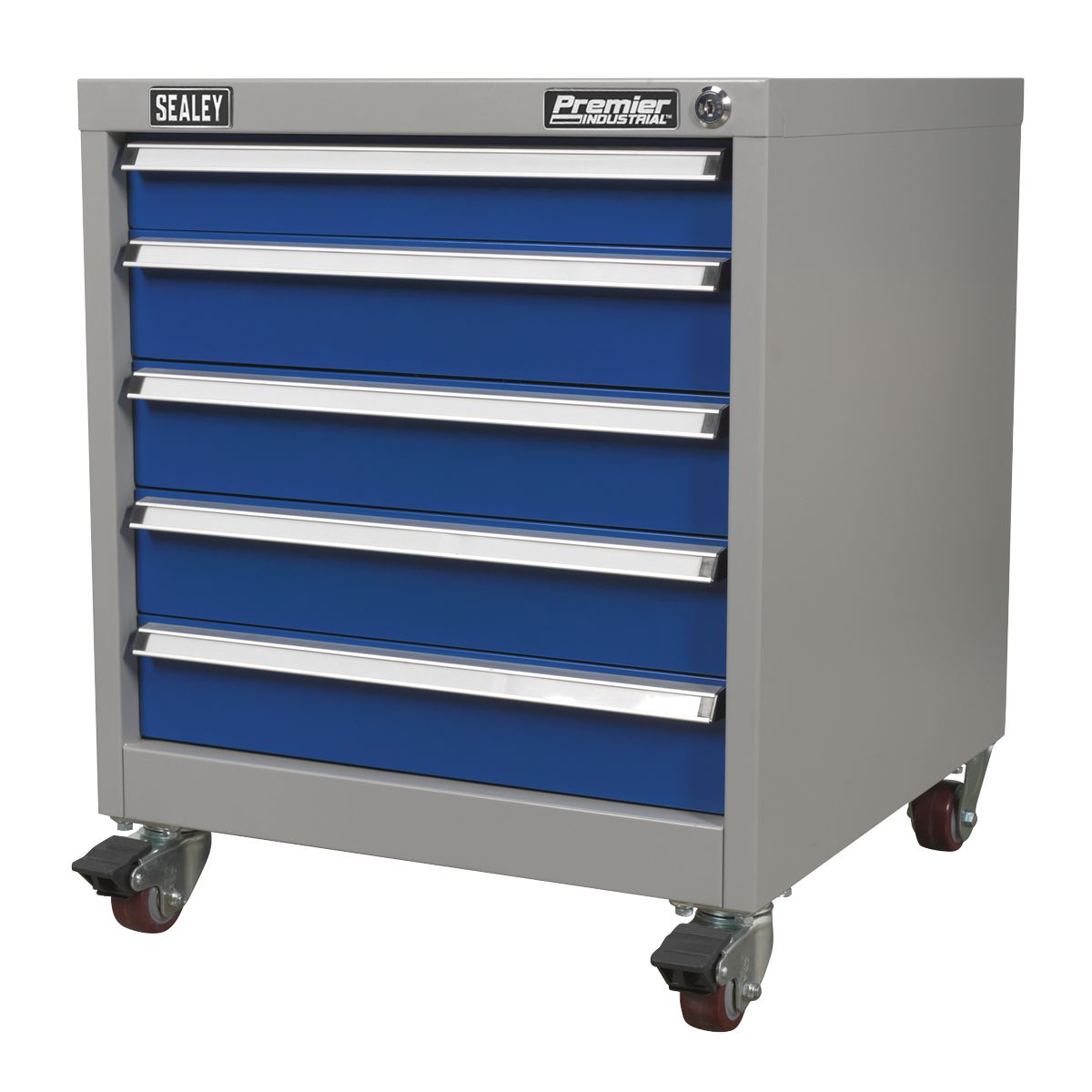 Sealey Premier Industrial Mobile Industrial Cabinet 5 Drawer - Image 3