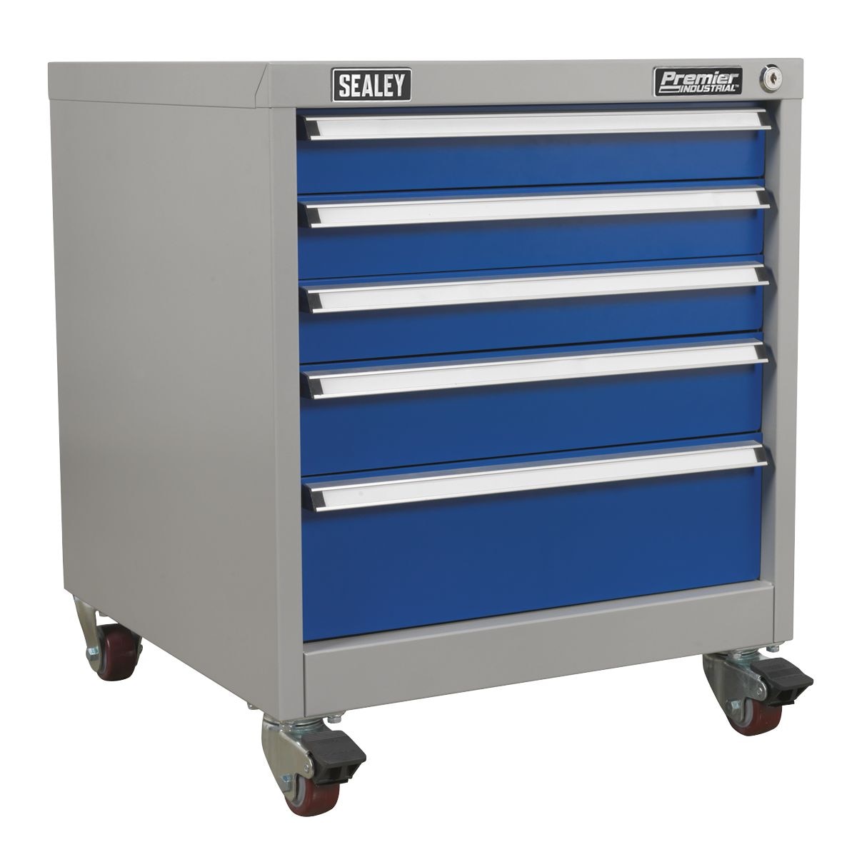 Sealey Premier Industrial Mobile Industrial Cabinet 5 Drawer - Image 1