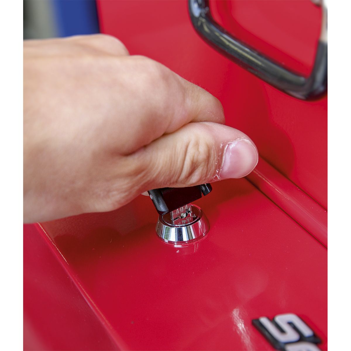 Sealey Side Cabinet for Long Handle Tools - Red - Image 4